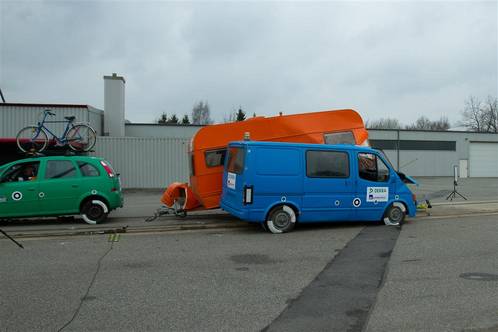 Wohnwagen Crashtest