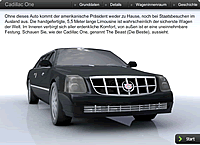 Cadillac One Infografik